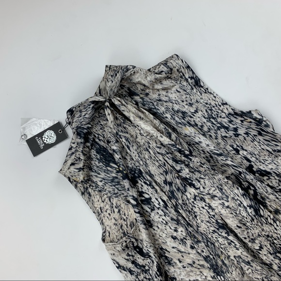 Vince Camuto Sleeveless Bow Top - Picture 3 of 7